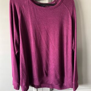 Buffalo David Bitton Magenta Crew Neck Sweater